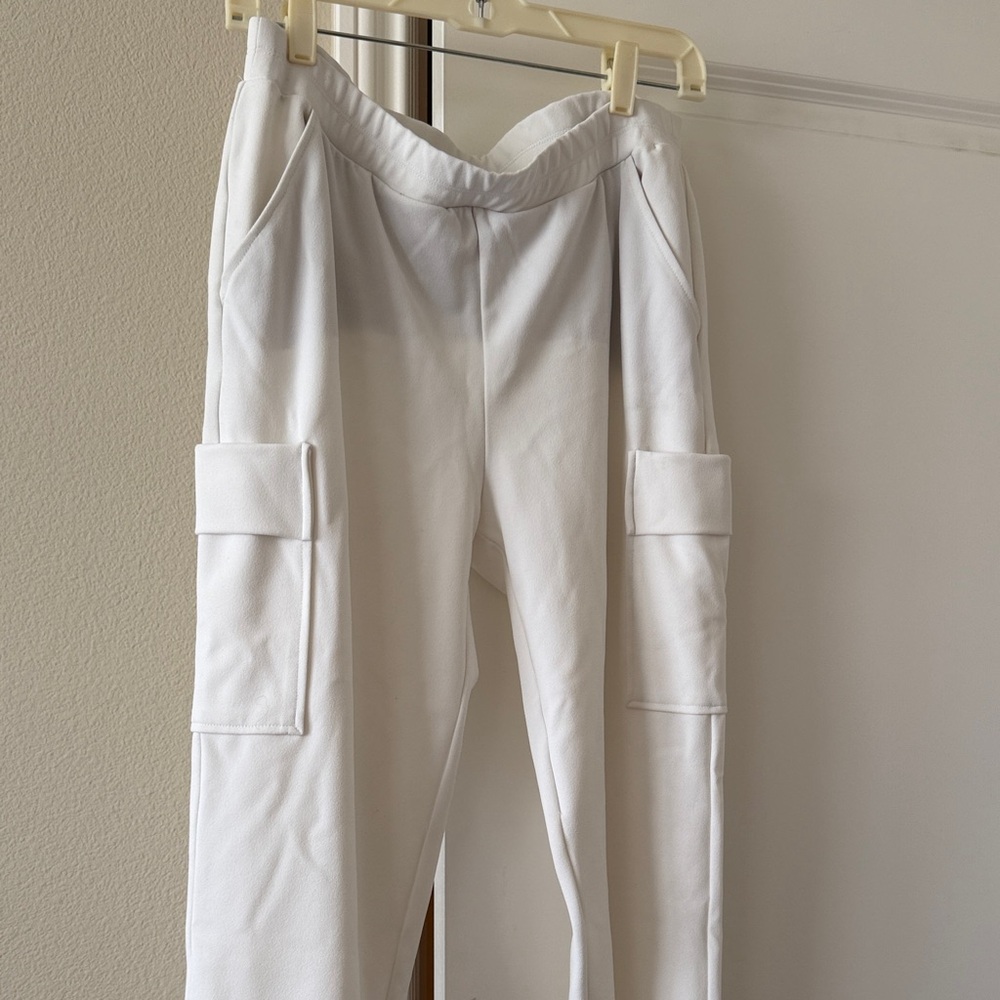Women's Classic White Joggers
